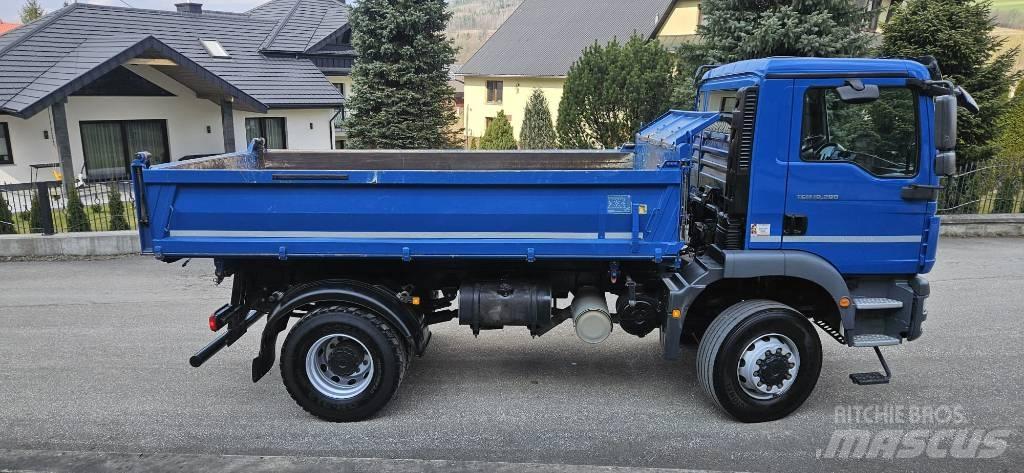 MAN TGM 18.290 4X4 Kiper tovornjaki