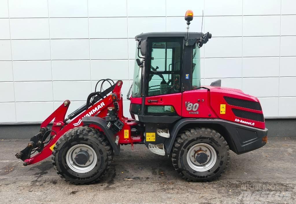 Yanmar V 80 Kolesni nakladalci