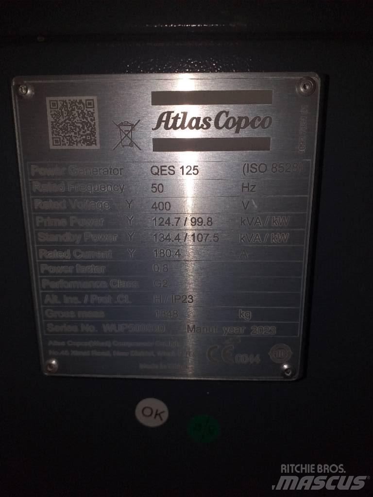 Atlas Copco QES125 Dizelski agregati