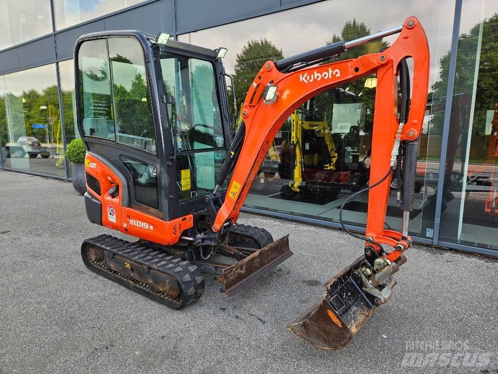 Kubota KX 019-4 Mini bagri <7t