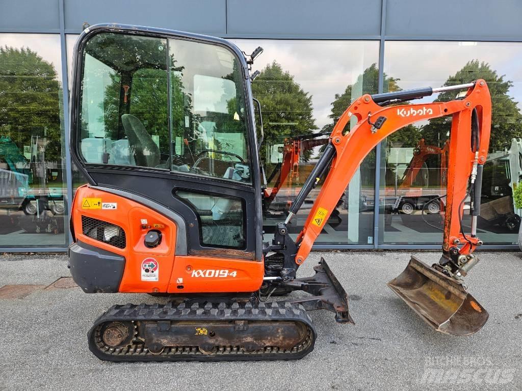 Kubota KX 019-4 Mini bagri <7t