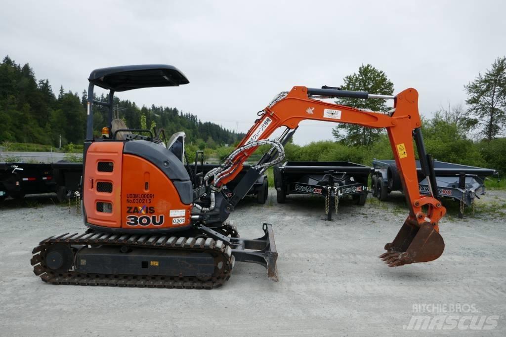 Hitachi ZX 30 U-5 A Mini bagri <7t