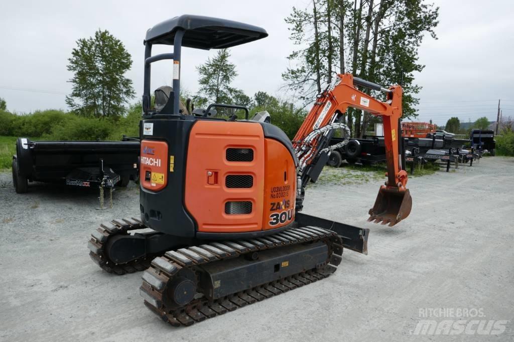 Hitachi ZX 30 U-5 A Mini bagri <7t