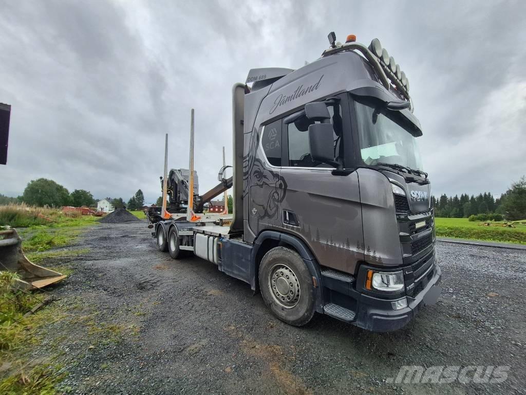 Scania R 650 Tovornjaki za hlode