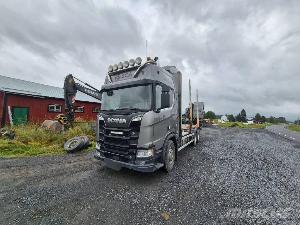 Scania R 650 Tovornjaki za hlode
