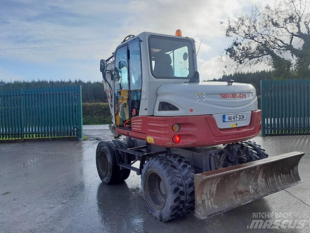 Takeuchi TB 295 W Bagri na kolesih