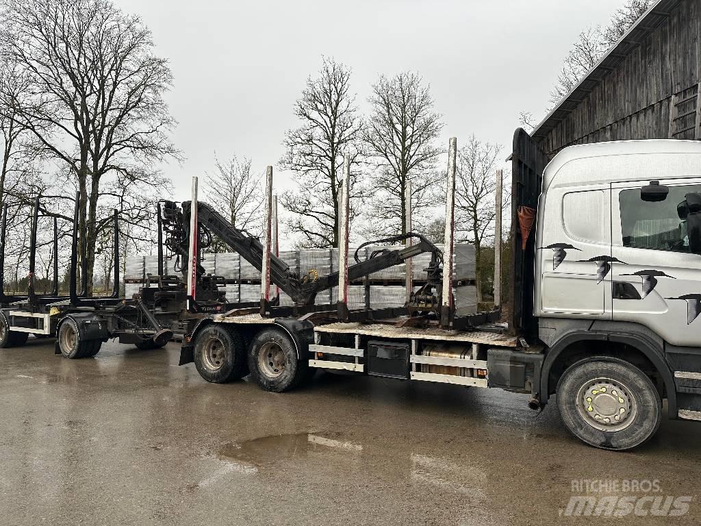 Scania R440 Tovornjaki za hlode
