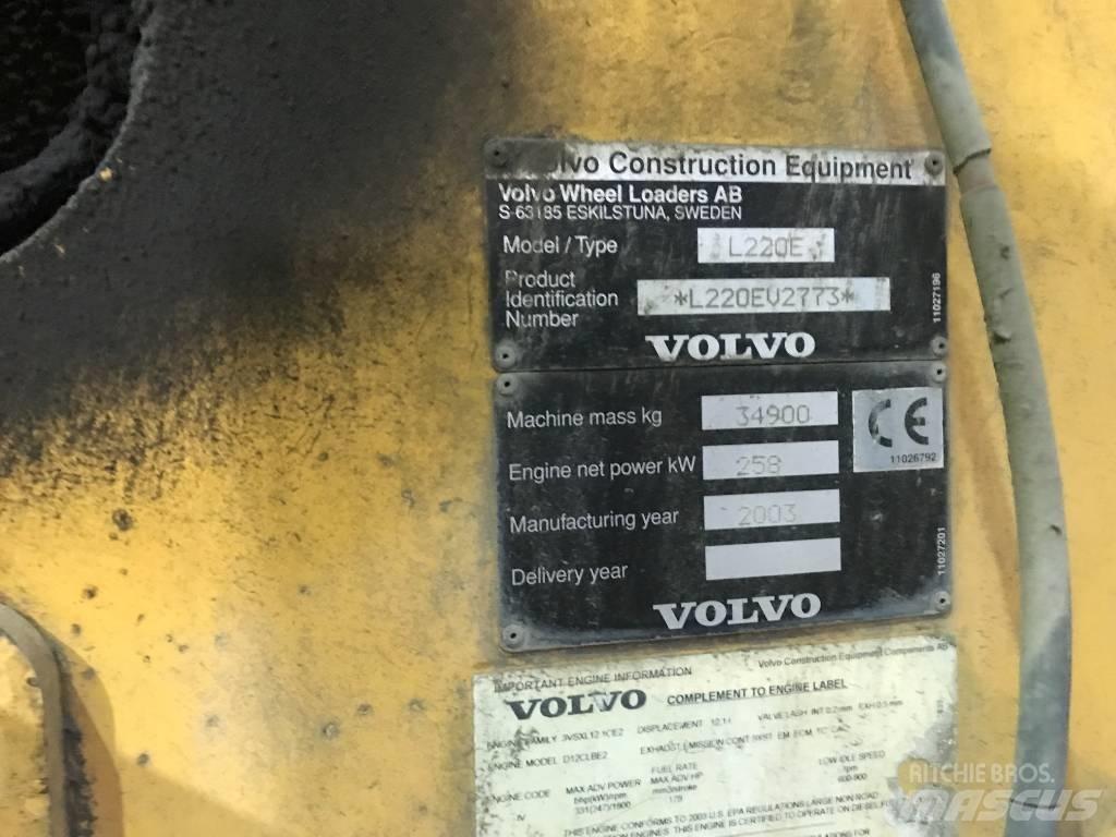 Volvo L 220 E Kolesni nakladalci