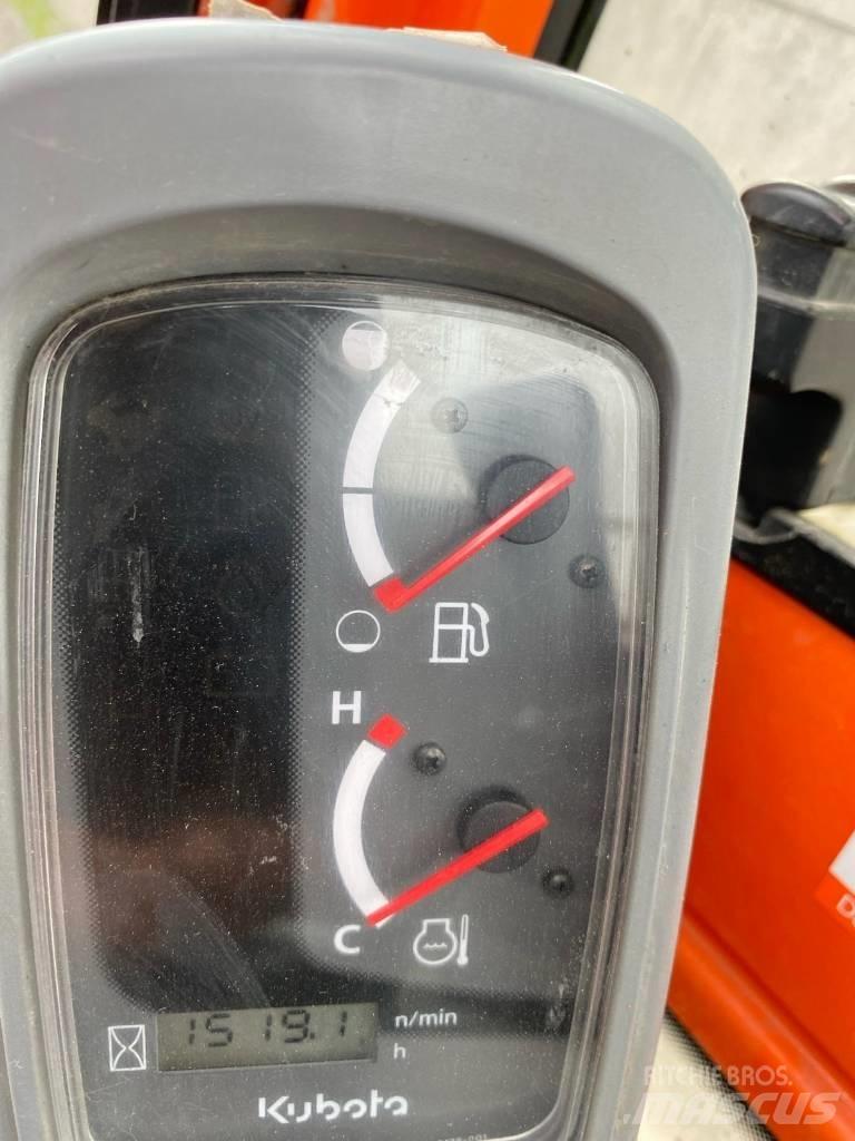 Kubota KX 016-4 Mini bagri <7t