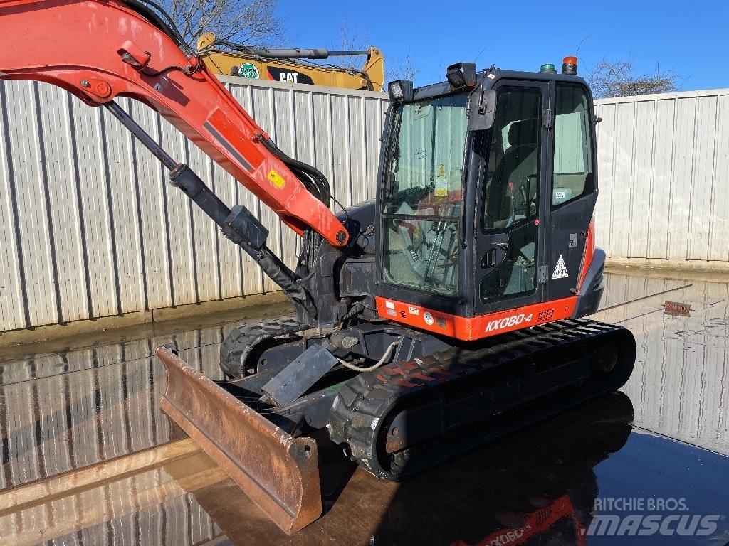 Kubota KX 080-4 Midi bagri 7t – 12t