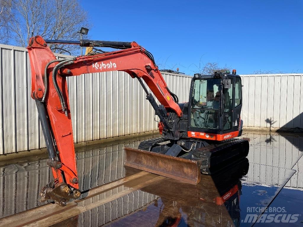 Kubota KX 080-4 Midi bagri 7t – 12t