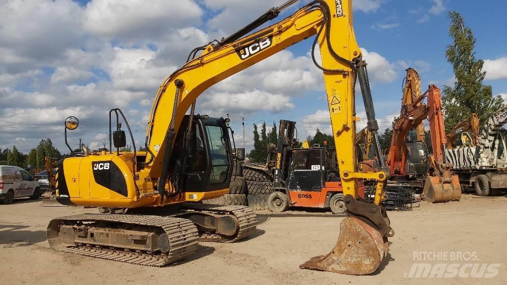 JCB JS 130 LC Bagri goseničarji