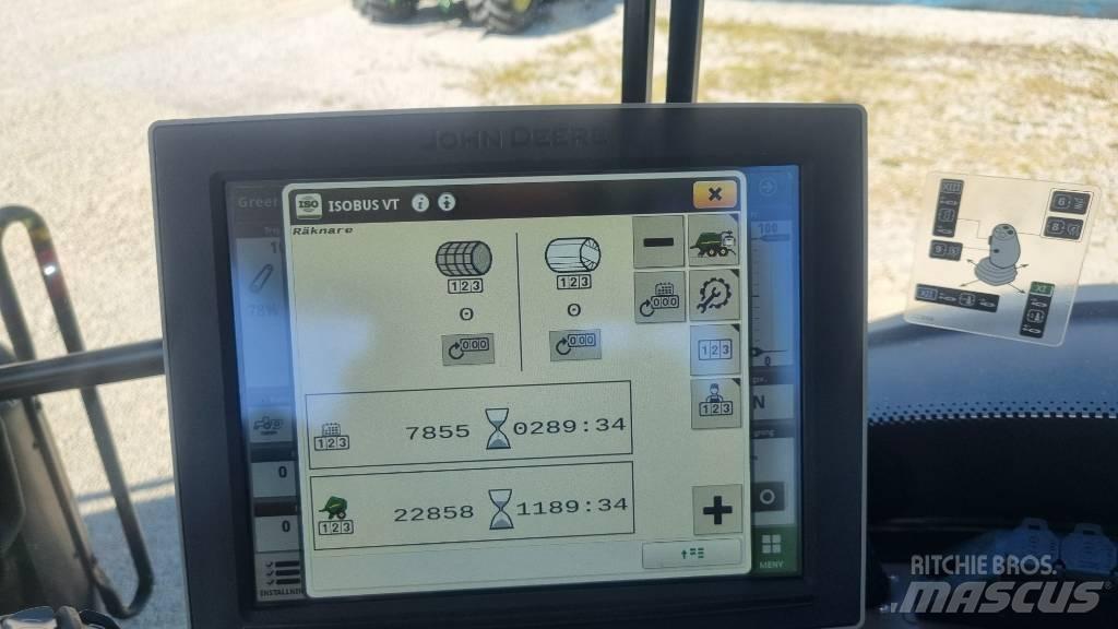 John Deere C441R Balirke (okrogle bale)
