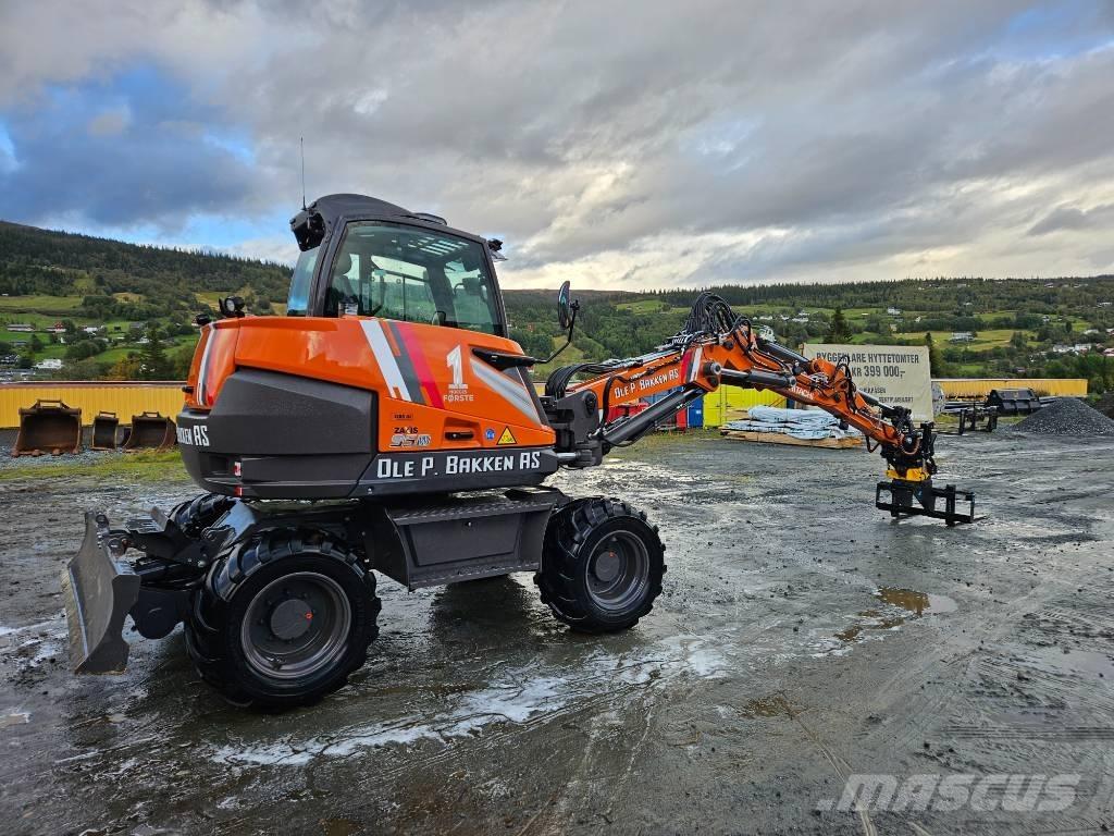 Hitachi ZX 95 W-7 Bagri na kolesih