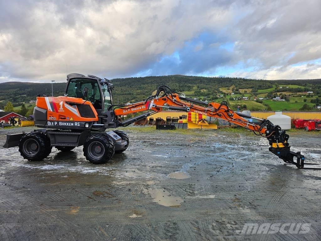 Hitachi ZX 95 W-7 Bagri na kolesih
