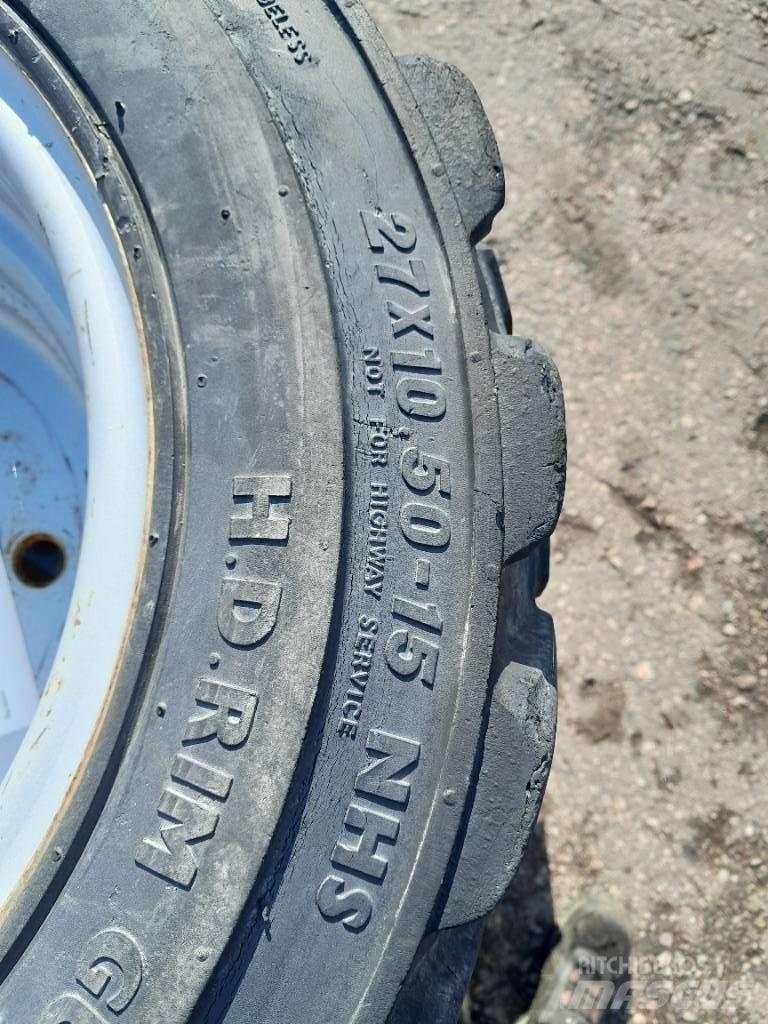 BKT 27x10,50-15 Hjul Gume, kolesa in platišča