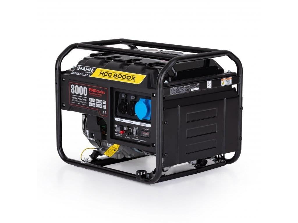  Hahn & Sohn HGG 8000 X Bencinski agregati