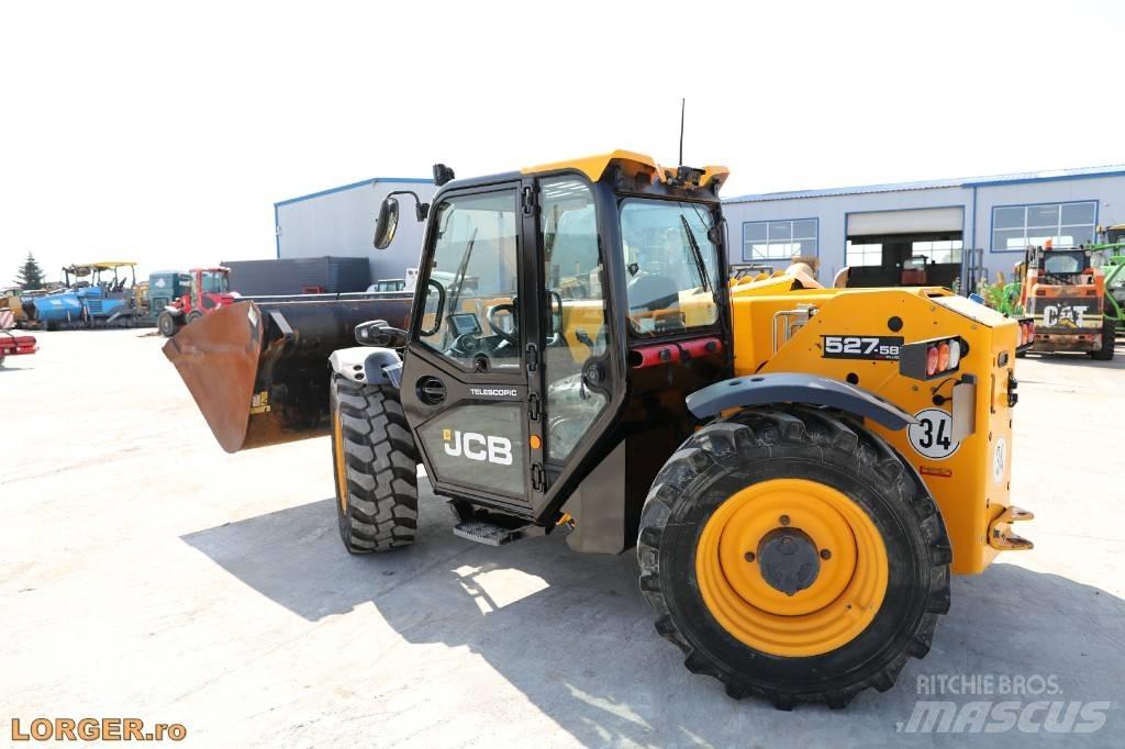JCB 527-58 Agri Kmetijski teleskopski nakladalci