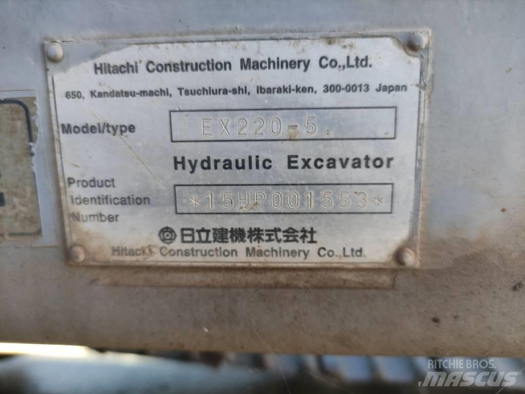 Hitachi EX 220-5 Bagri goseničarji