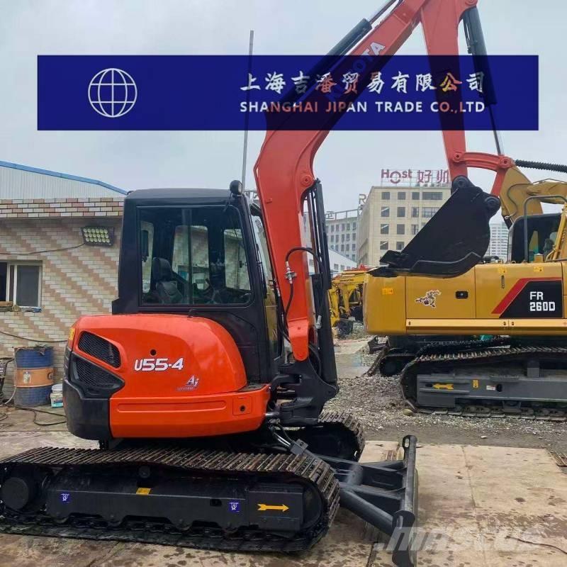 Kubota U 55-4 Mini bagri <7t