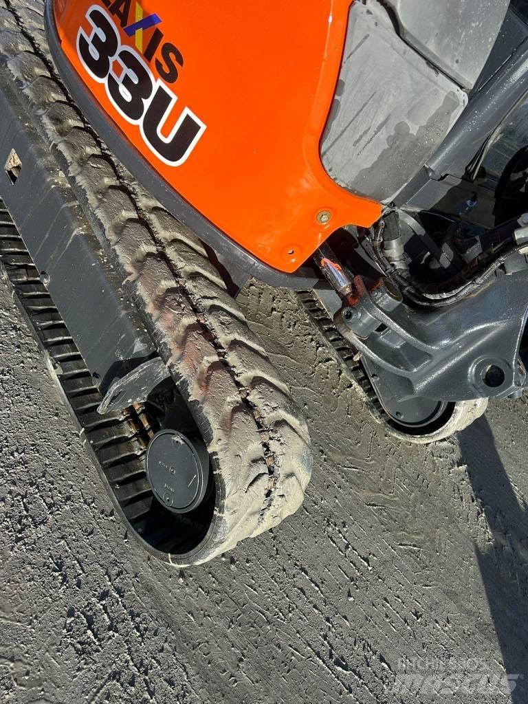 Hitachi ZX 33 U-5 Mini bagri <7t