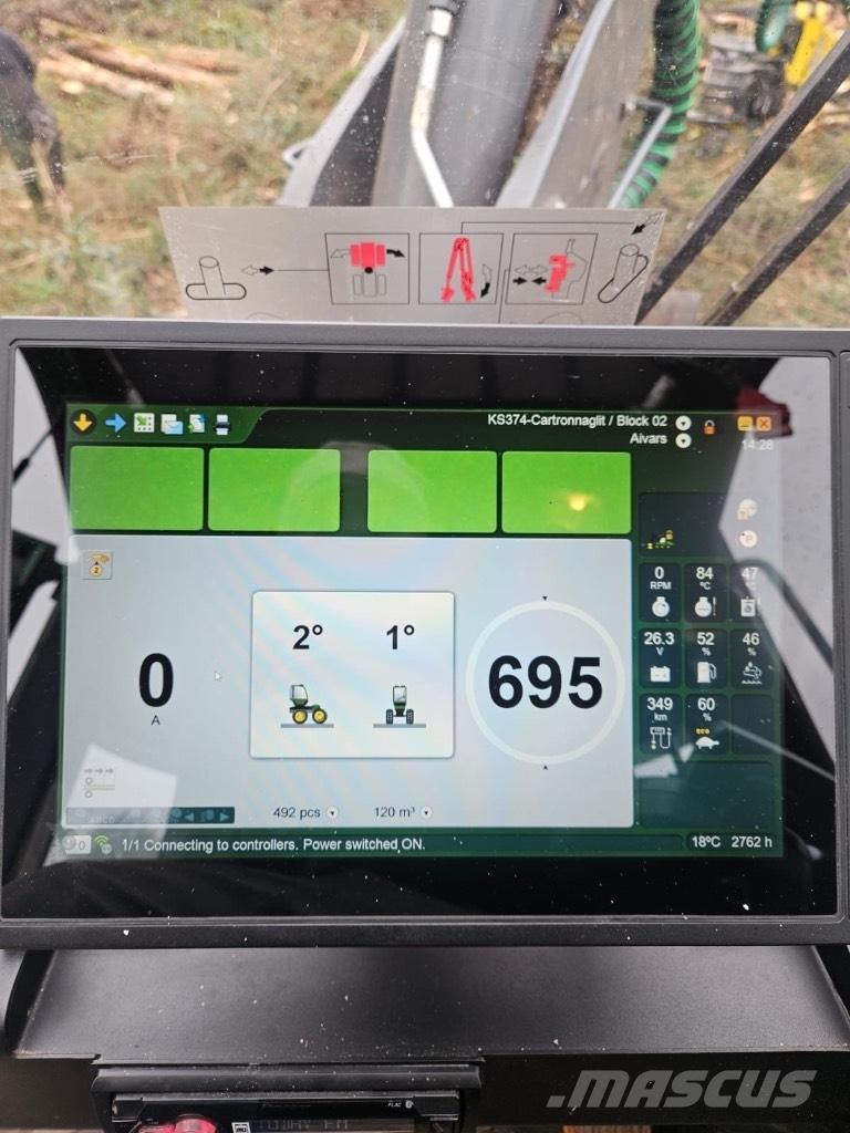 John Deere 1270G 8WD Harvesterji