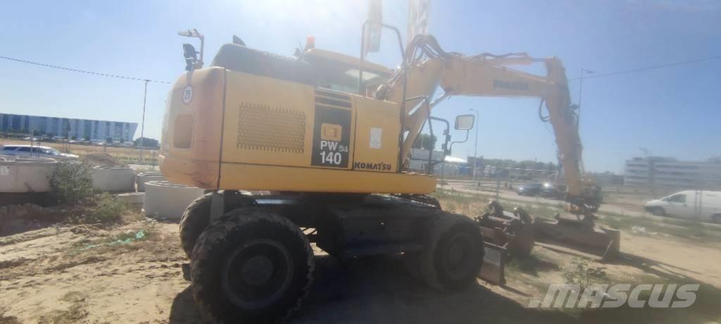 Komatsu PW 140-7 Bagri na kolesih