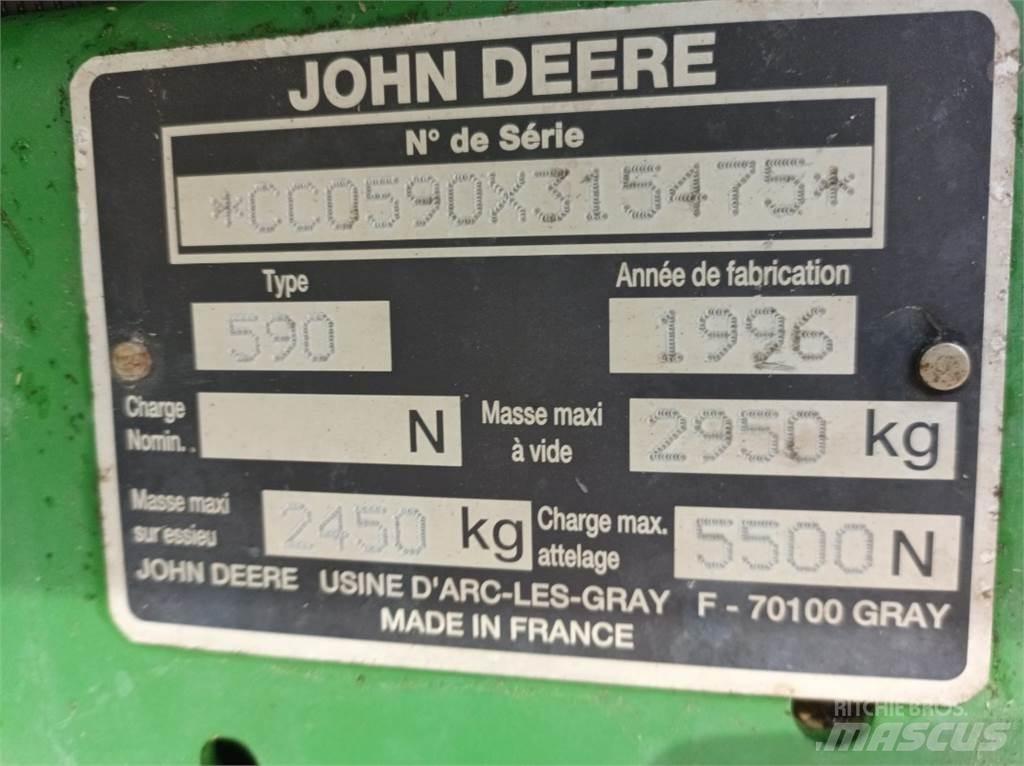 John Deere 590 Balirke (okrogle bale)