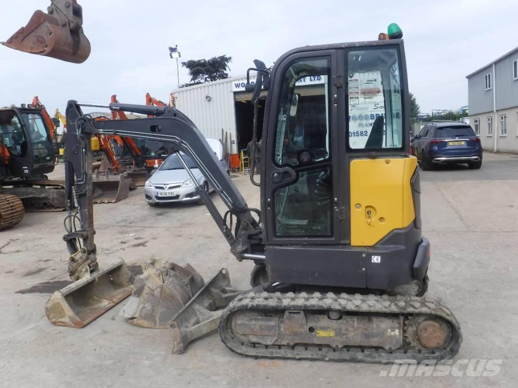 Volvo ECR 25 D Mini bagri <7t