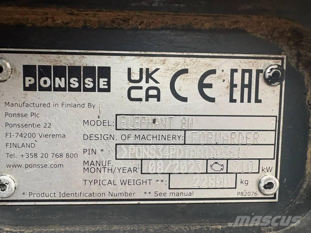 Ponsse Elephant Forwarderji