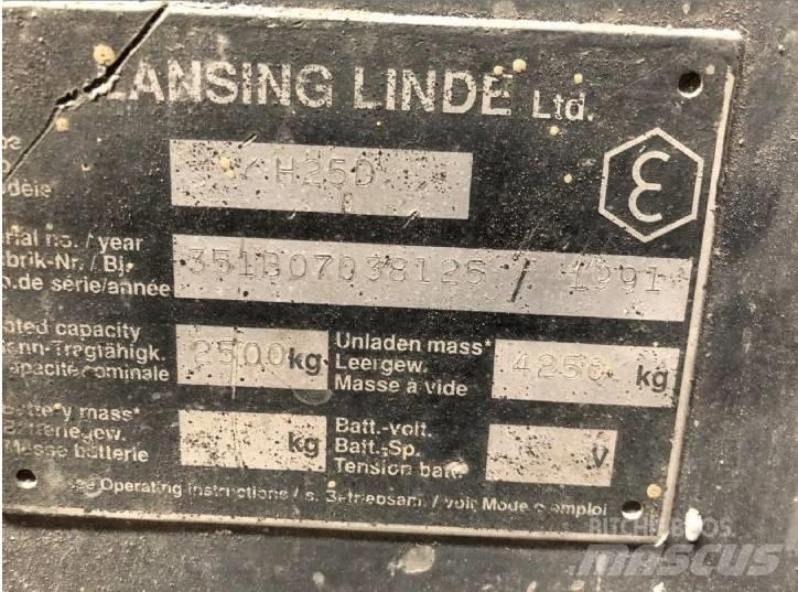 Linde H25D Dizelski viličarji