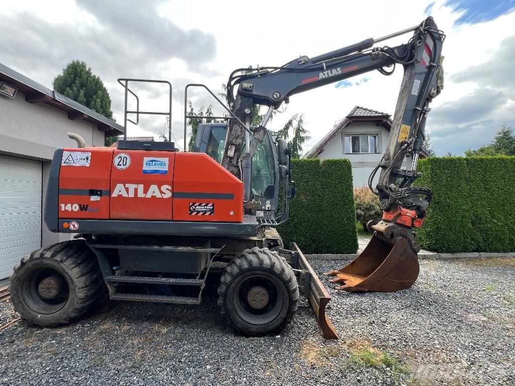 Atlas 140 W Bagri na kolesih