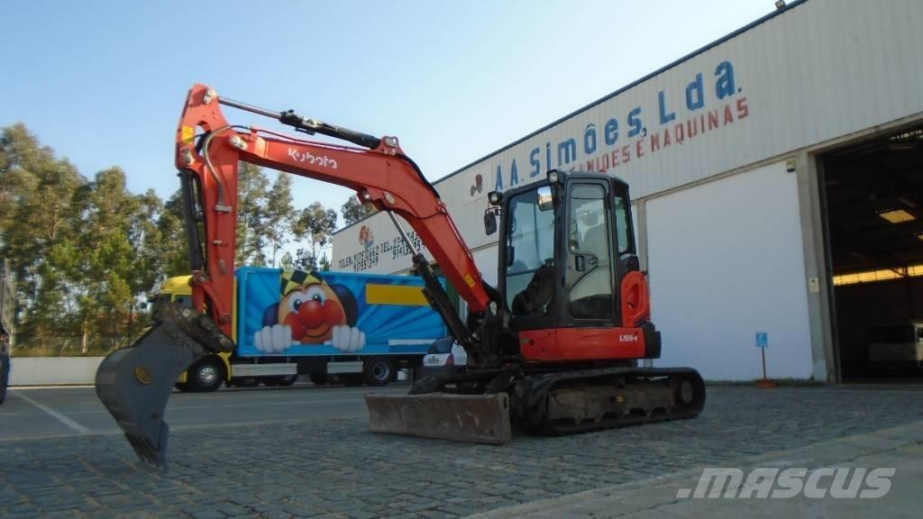 Kubota U 55-4 Mini bagri <7t