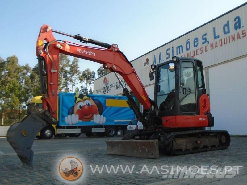 Kubota U 55-4 Mini bagri <7t