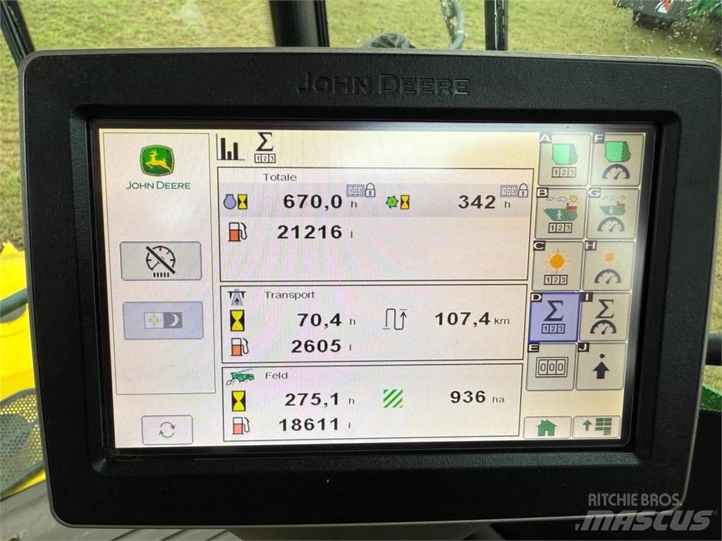 John Deere 9600i Stroji za krmo na lastni pogon