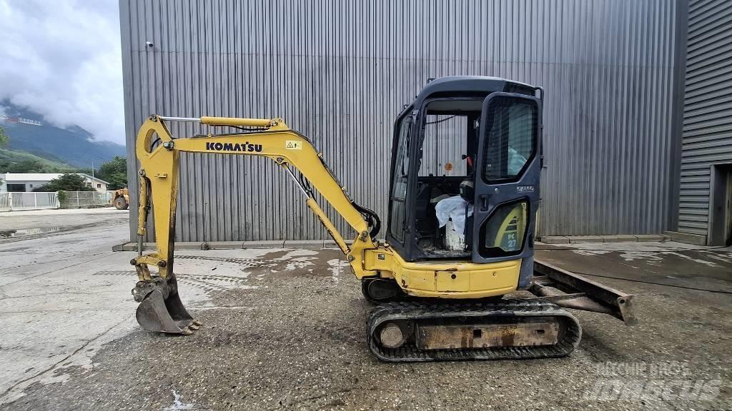 Komatsu PC27MR Mini bagri <7t