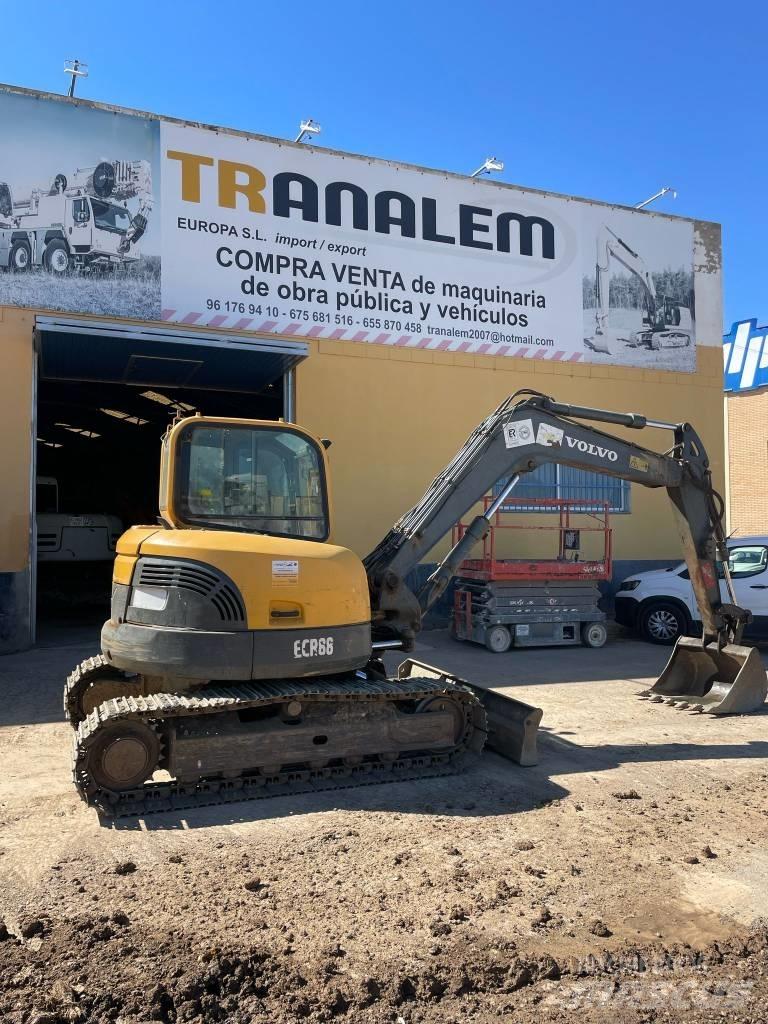 Volvo ECR 88 Midi bagri 7t – 12t