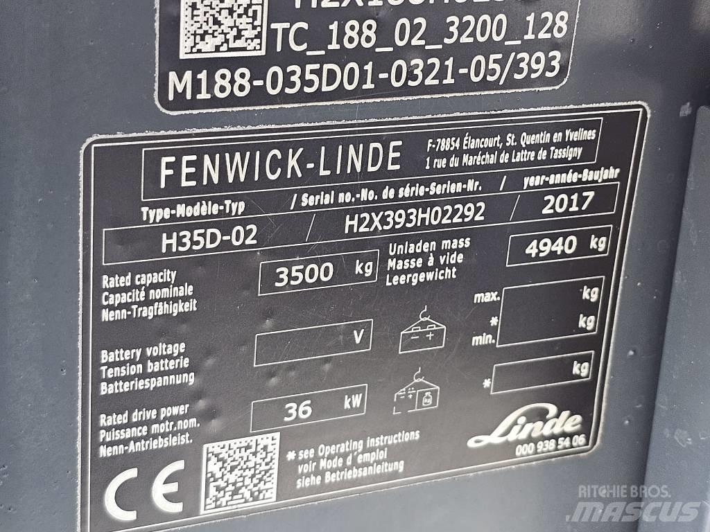 Linde H35D-02 Dizelski viličarji