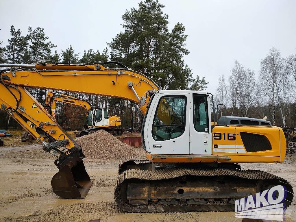 Liebherr R 916 Bagri goseničarji