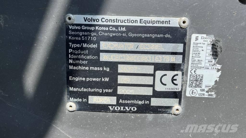 Volvo EC300EL Bagri goseničarji