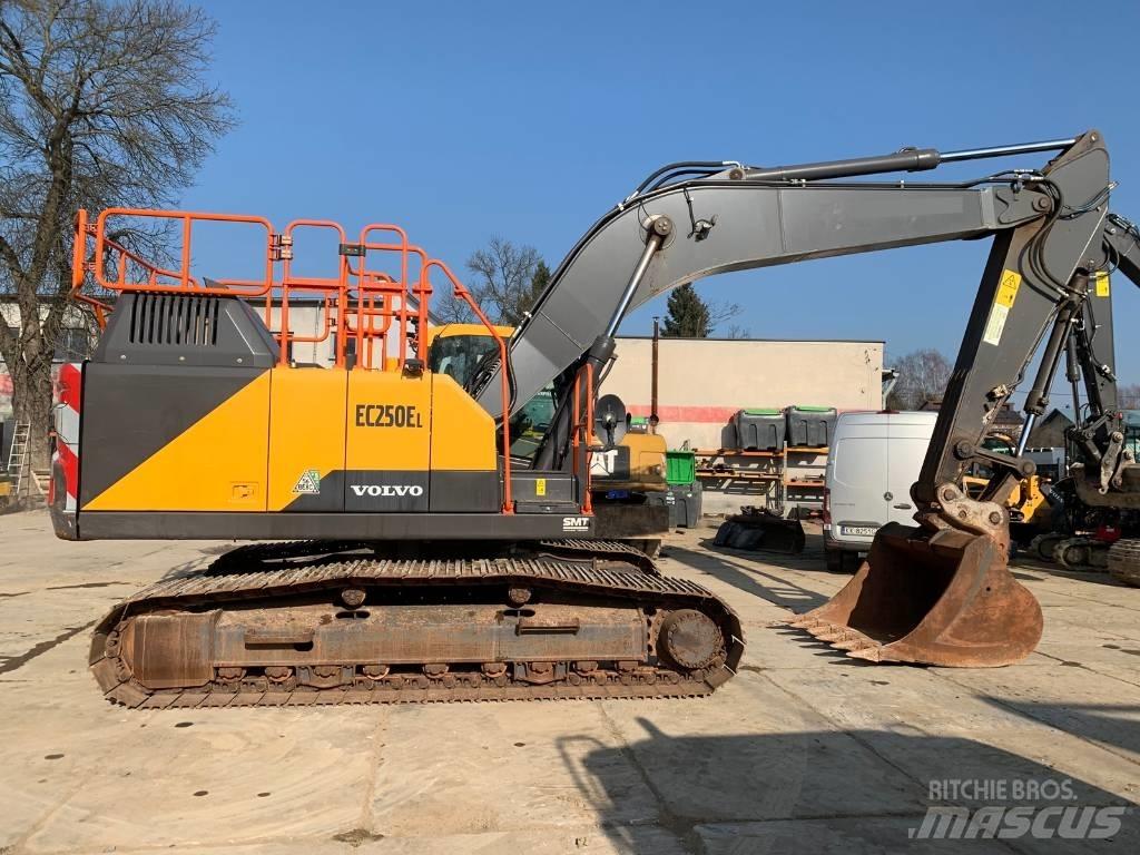 Volvo EC 250 EL Bagri goseničarji