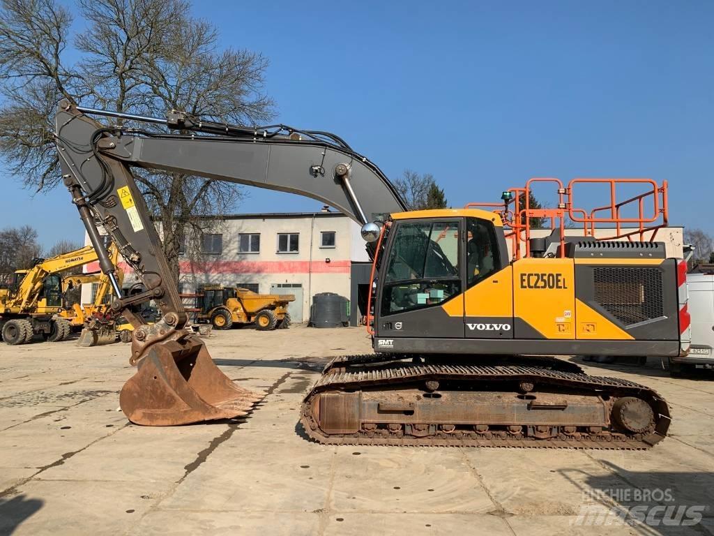Volvo EC 250 EL Bagri goseničarji