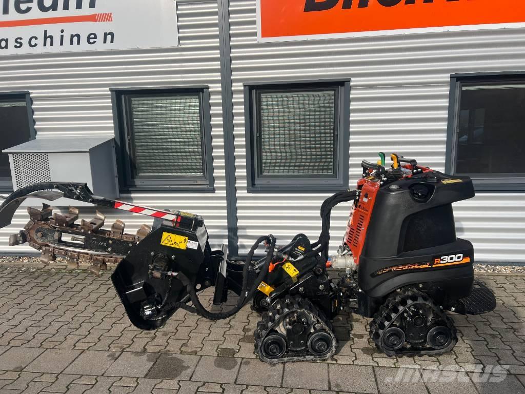 Ditch Witch R300 Freze za kopanje jarkov Trenčerji