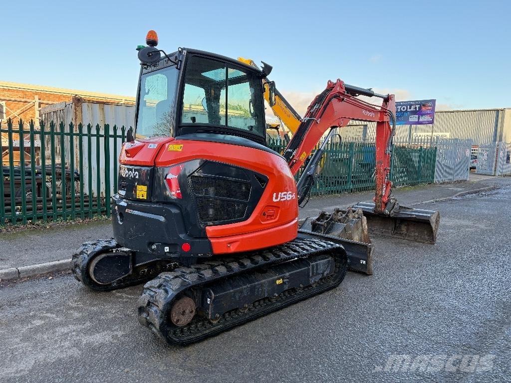 Kubota U 56-5 Mini bagri <7t