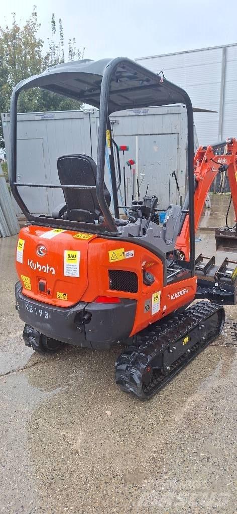 Kubota KX 019-4 Mini bagri <7t