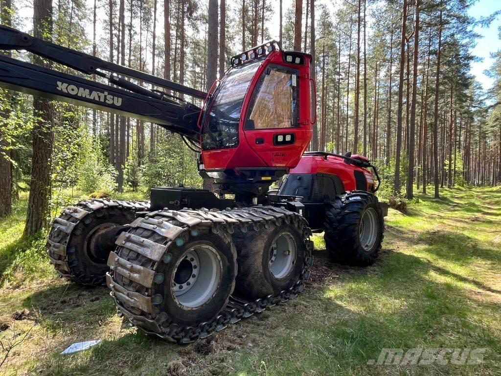 Komatsu 931 Harvesterji