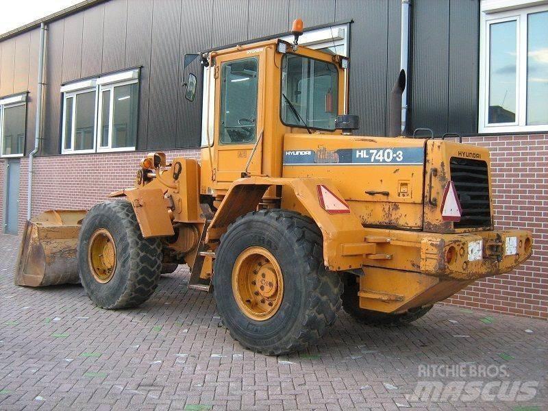Hyundai HL740-3 Kolesni nakladalci