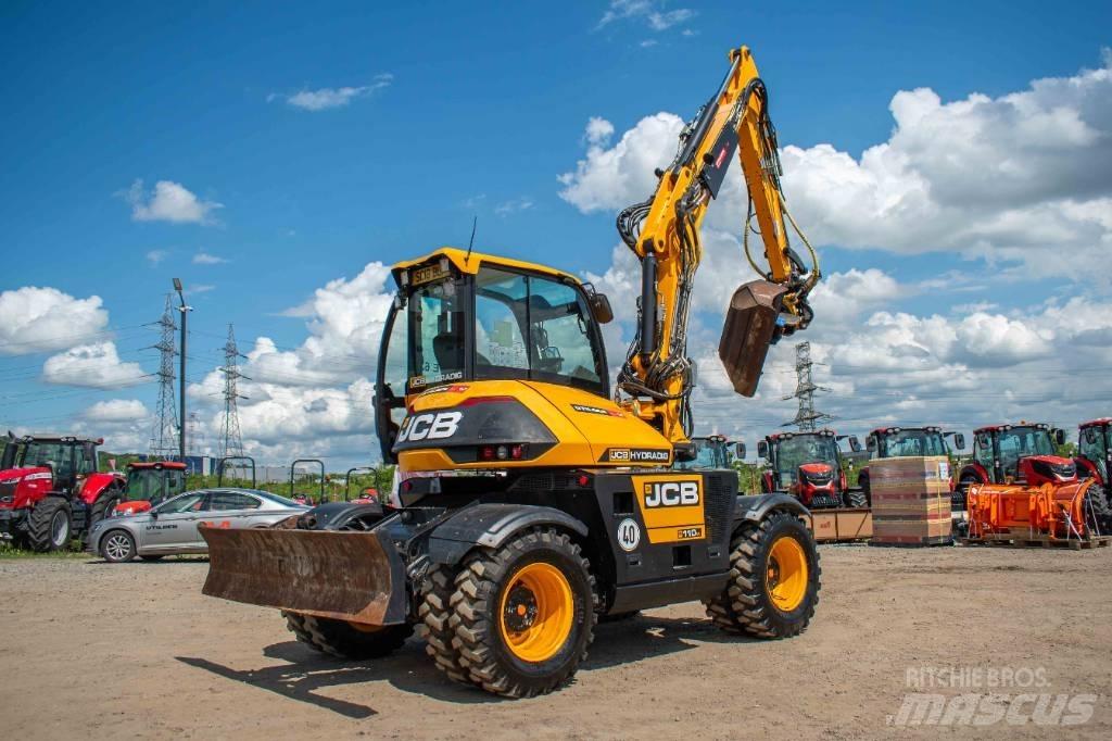 JCB Hydradig 110 W Bagri na kolesih