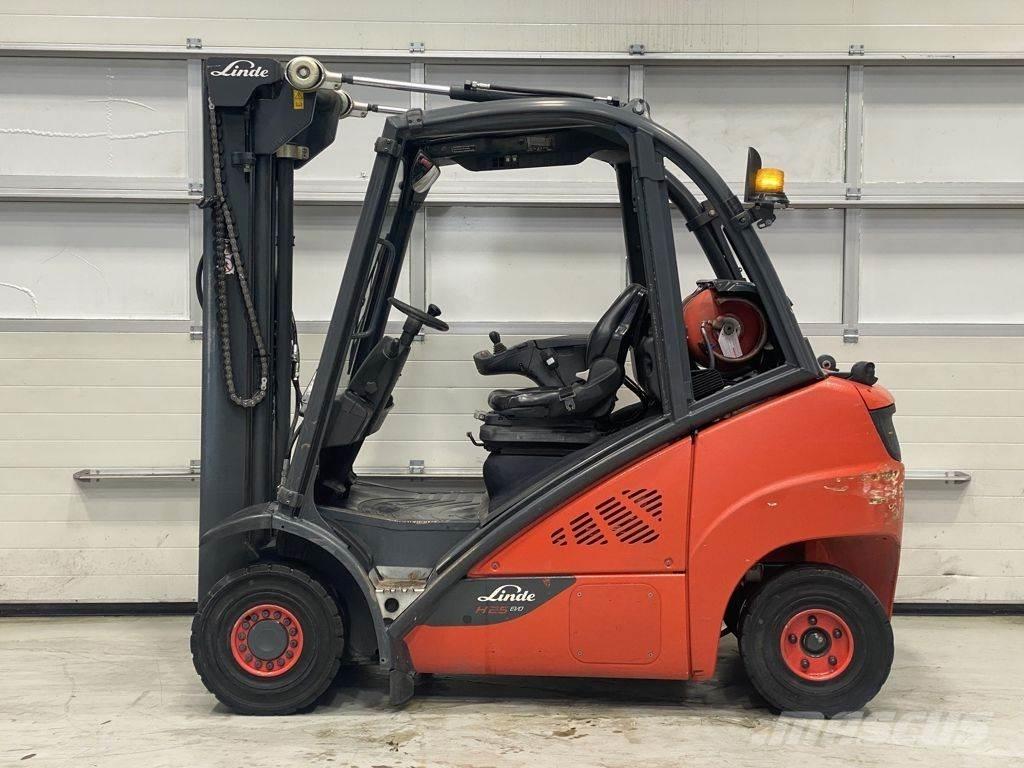 Linde H25T-02 Plinski viličarji
