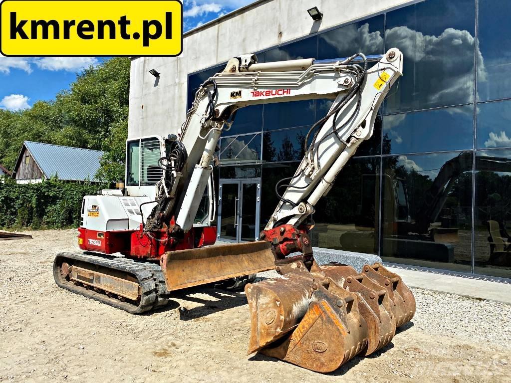 Takeuchi TB280FR Mini bagri <7t